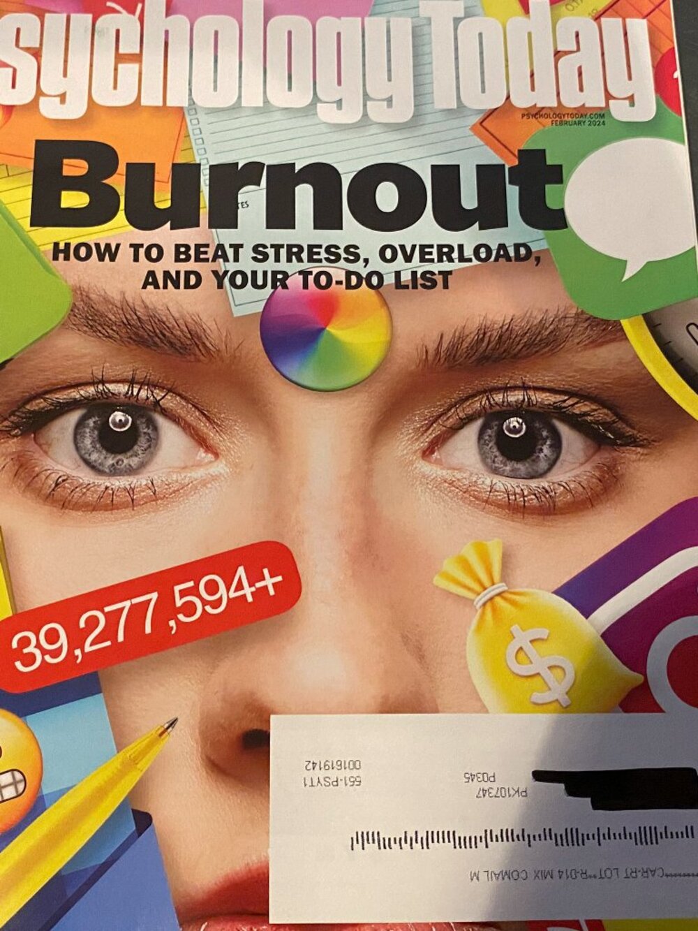Psychology Today-Burnout- Feb. 2024